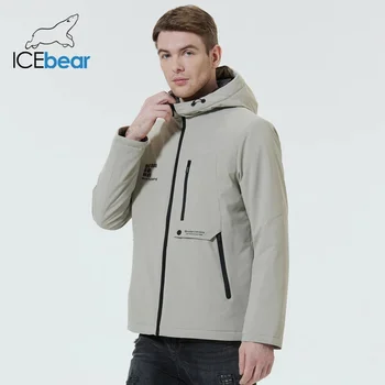 ICEbear 2023 erkek mont bahar moda kapüşonlu ceket yüksek kaliteli erkek marka giyim MWC22763I