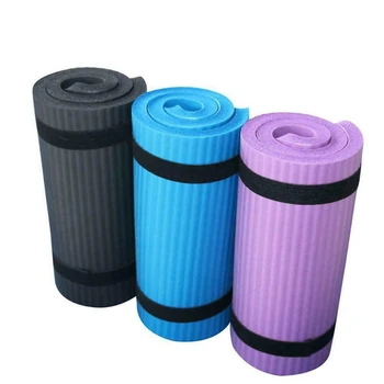 15MM Kalın Yoga Mat Konfor Köpük Diz Dirsek Pedi Paspaslar Egzersiz Yoga Pilates Kapalı Pedleri Fitness Eğitimi, siyah