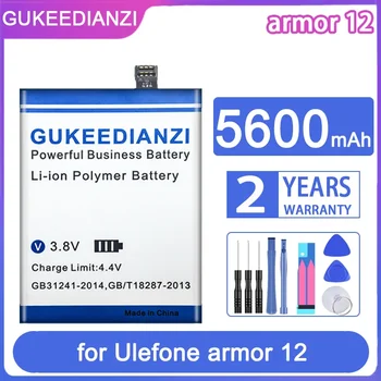 GUKEEDIANZI Yedek Pil zırh 12 (5002) 5600mAh Ulefone armor12 Bateria