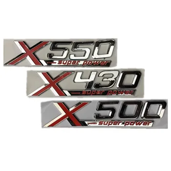 SHACMAN için X3000 Kabin Logosu Süper Güç Logosu X500 X430 X550 Kapı Sticker