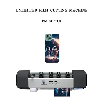 OCAMaster OM-E8 Artı 21 inç Film Kesme Makinesi Sınırlı Kesme Süresi Telefon Ekranı İçin Arka Cam Koruyucu Film Kesici