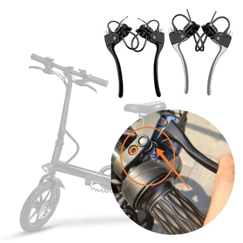 Elektrikli Bisiklet Fren Kolu 22mm Alüminyum Alaşımlı Fren Kolu Sol ve Sağ E-Bisiklet Bisiklet Elektrikli Fren Kolu Değiştirme