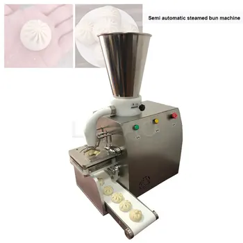 Otomatik Çörek Makinesi Buğulanmış Doldurulmuş Çörek Kalıplama Ekipmanları Paslanmaz Çelik Hamur Şekillendirme Makinesi