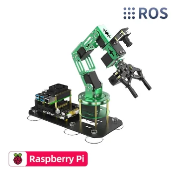 DOFBOT AI Görüş Robotik Kol ile ROS Python programlama RaspberryPı 4B Nesne Tanıma Sıralama Kiti CE ROHS