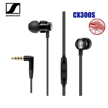 100 % Orijinal Sennheiser CX300S Kulak Kablolu Kulaklık Stereo Saf Bas Kulaklık Spor Oyun Kulaklık Gürültü Azaltma Kulaklıklar
