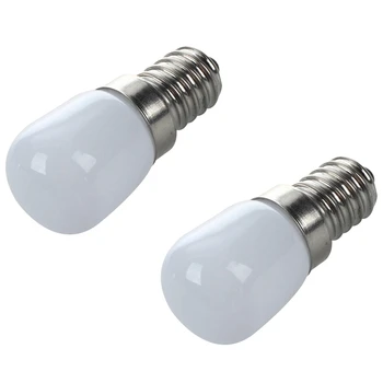 1.5 W SES E14 2835 SMD Buzdolabı Dondurucu LED ampuller Mini Cüce Lamba 220V Beyaz renk Paket:2 Adet