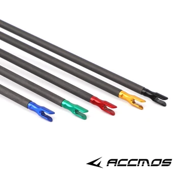 10 adet Okçuluk Alüminyum Alaşımlı Uç Ok Nock Pin Nock Fit 3.2 mm Ok Mili Bileşik Olimpik Çekim Aksesuarları