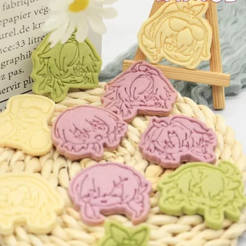 Honkai: Yıldız Ray Kafka Bıçak Kek Aracı Hayvan kurabiye kesici Noel Kesiciler Bisküvi Damga Fondan Kalıp Pişirme Sugarcraft Kalıp